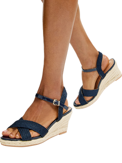 Carvela Divine Espadrilles - view 2, Navy
