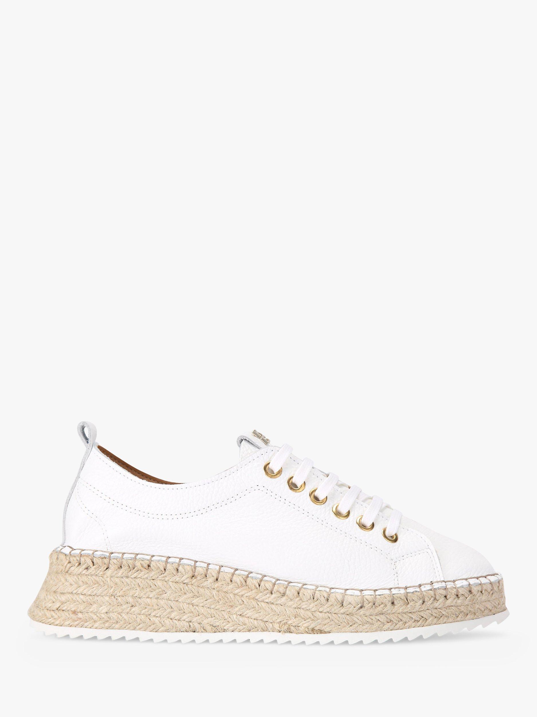 KG Kurt Geiger Louise Espadrille Trainers, White White