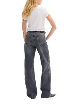 MY ESSENTIAL WARDROBE Louis High Waisted Wide Leg Jeans - view 2, Dark Grey Retro