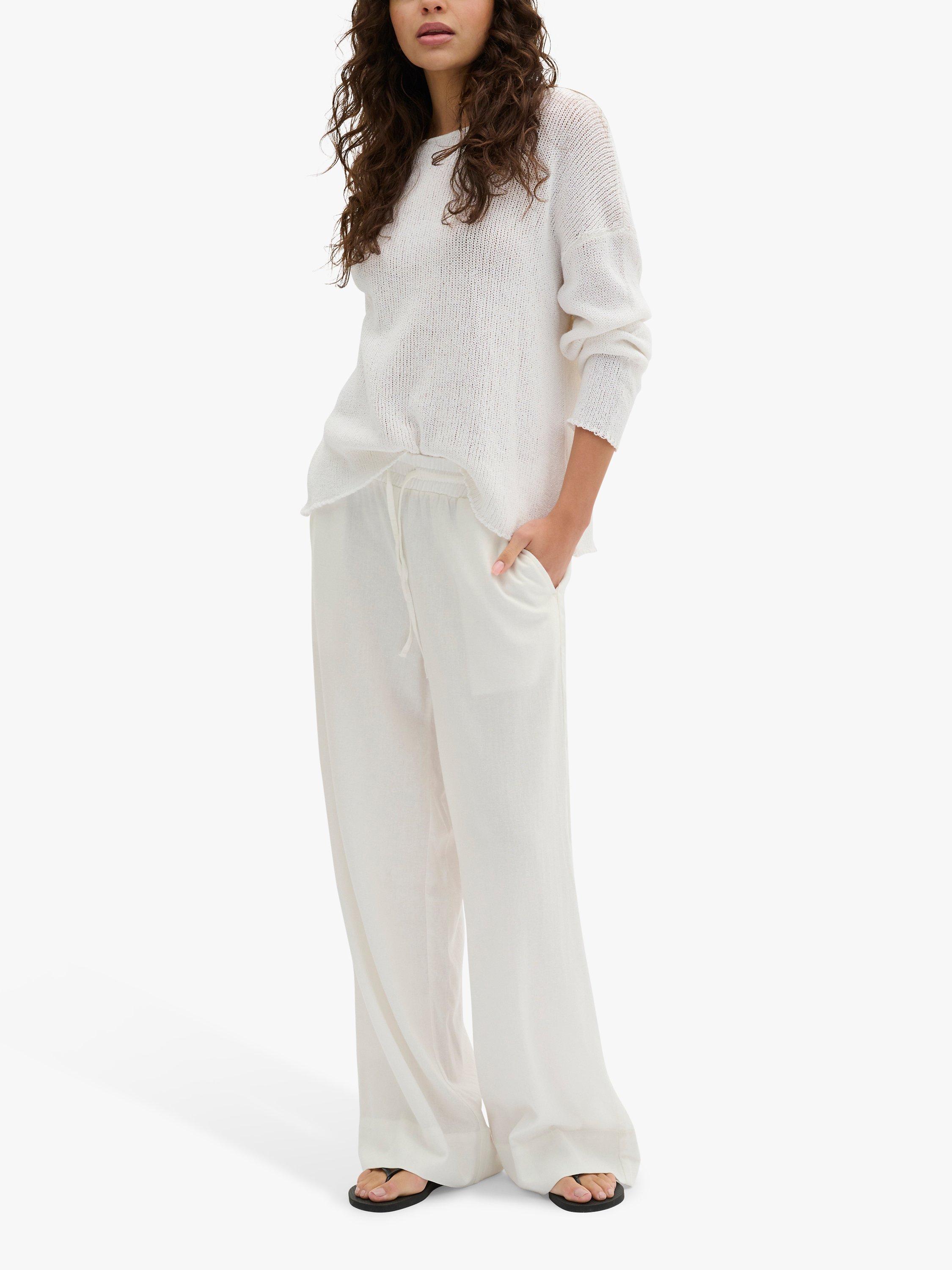 Product image 3 of 5, which shows MY ESSENTIAL WARDROBE Diva Boxy Jumper, Bright White, L
