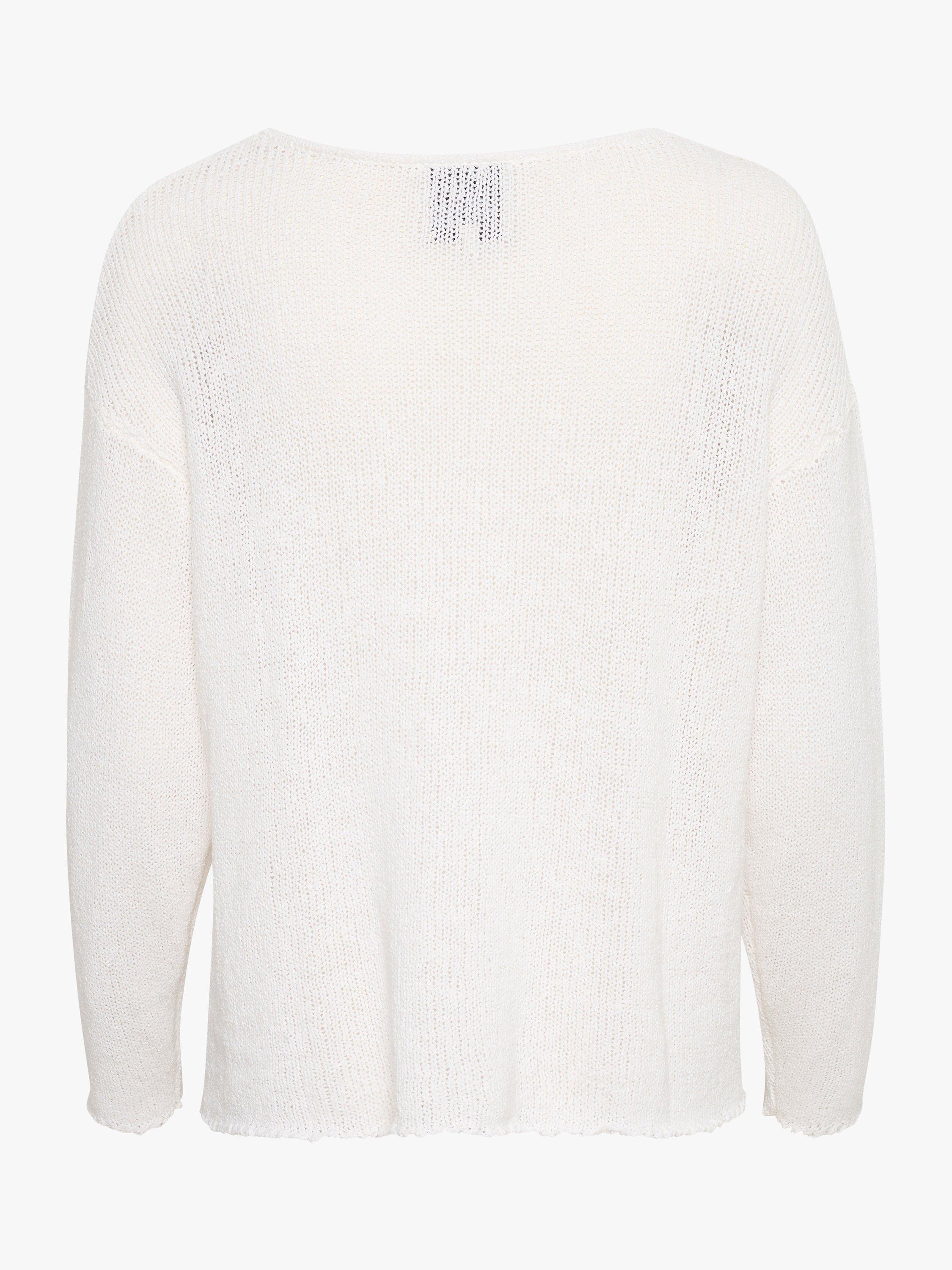 Product image 5 of 5, which shows MY ESSENTIAL WARDROBE Diva Boxy Jumper, Bright White, L