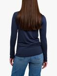 MY ESSENTIAL WARDROBE Long Sleeve Top, Total Eclipse
