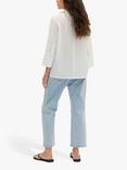 MY ESSENTIAL WARDROBE Tulla Boxy Fit Popover Shirt, Snow White