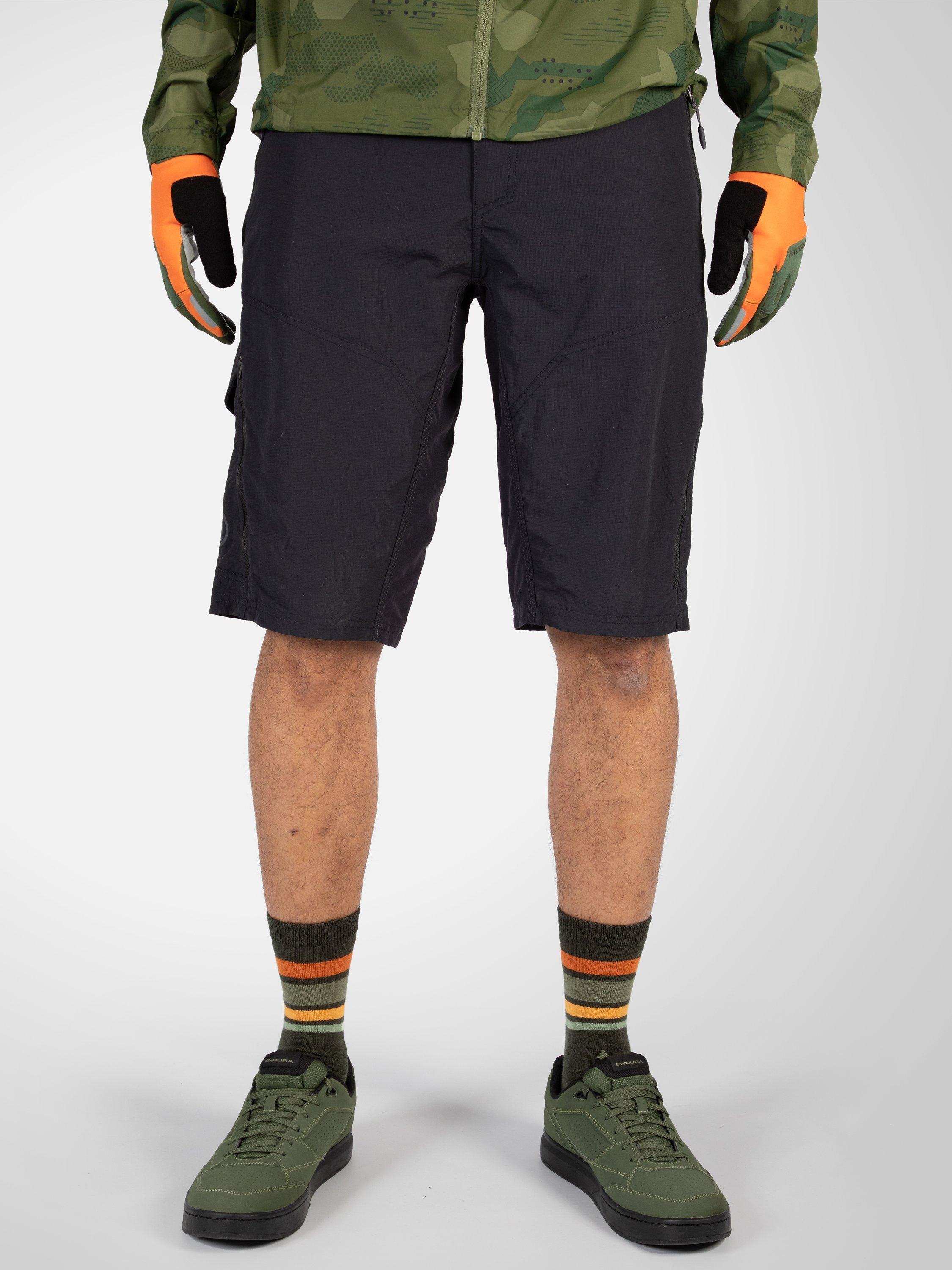 Product image 8 of 11, which shows Endura Men's Hummvee Short with Liner, Black, S