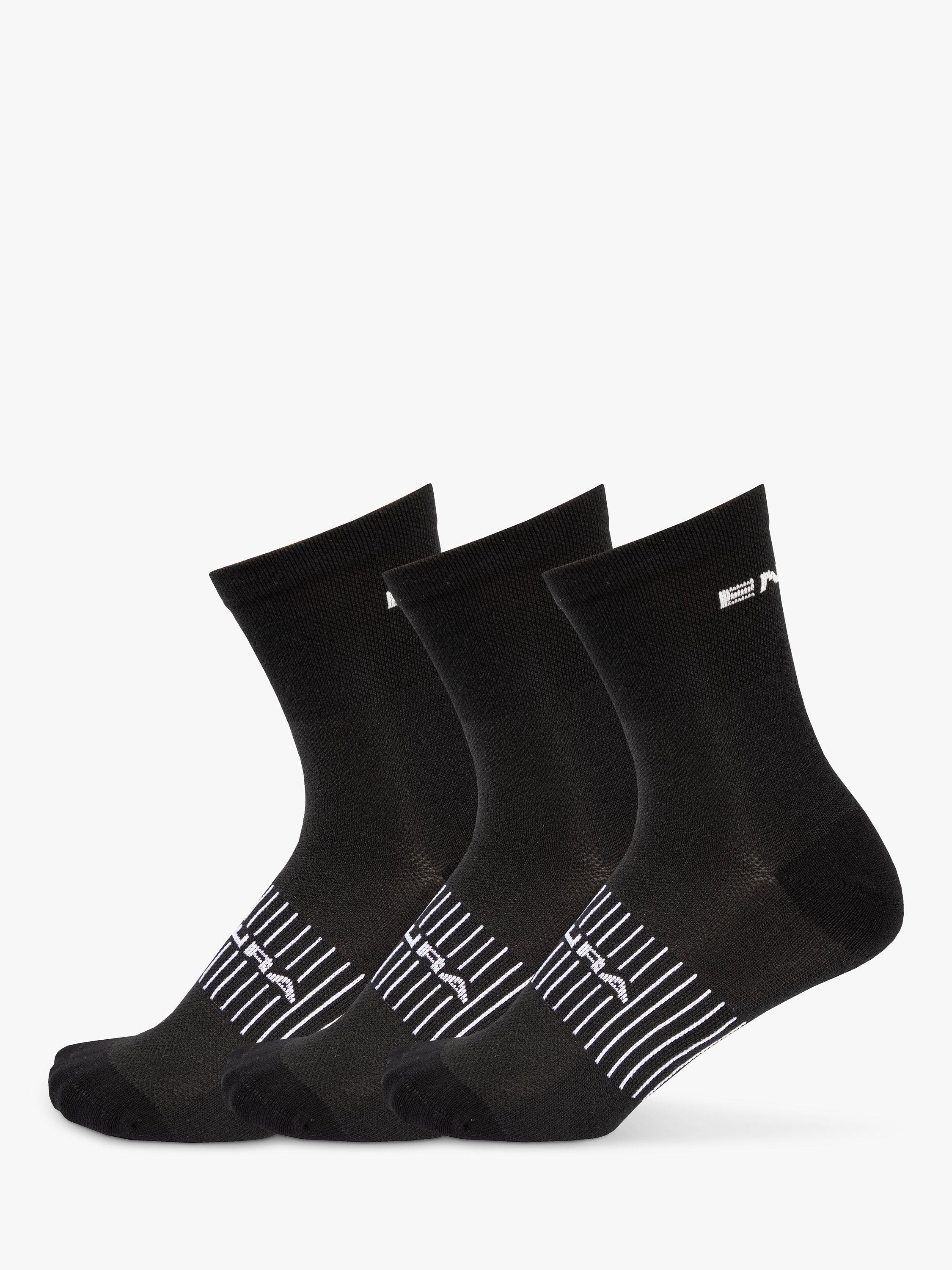 Product image 1 of 3, which shows Endura Men's Coolmax Race Socks, Black, S/M
