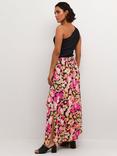 KAFFE Pollie Floral Skirt, Pink Melon