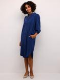 KAFFE Liny Linen Blend Shirt Dress