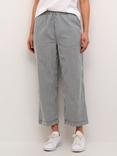 KAFFE Naya Stripe Trousers, Midnight/White
