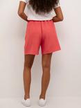 KAFFE Elise Elastic Waist Wide Leg Shorts