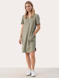 Part Two Aminase Linen Short Sleeve Pocket Dress