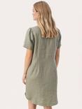 Part Two Aminase Linen Short Sleeve Pocket Dress