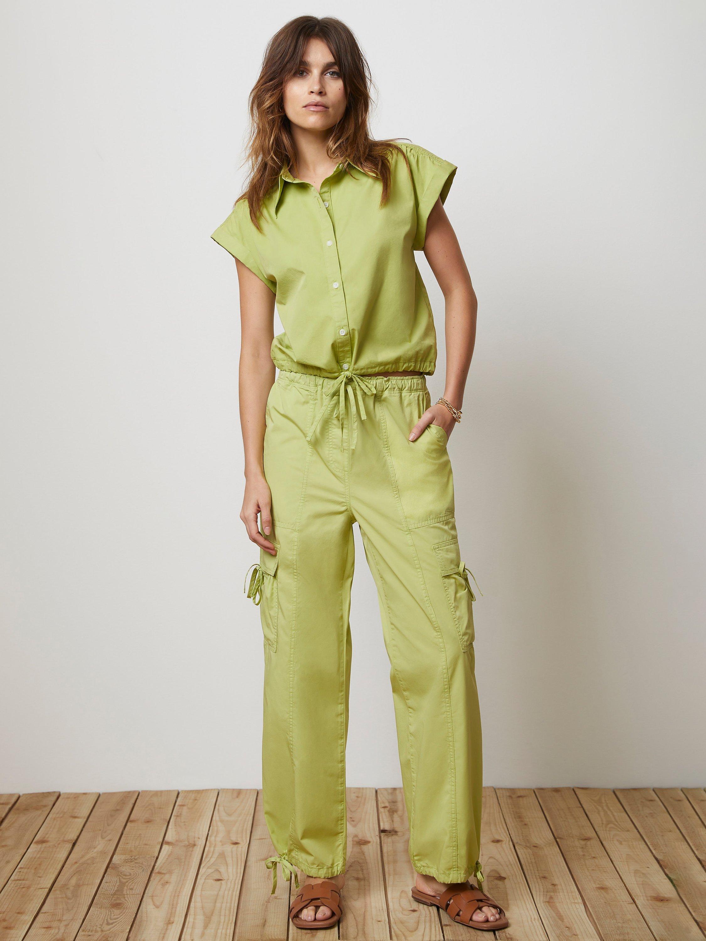 Mint Velvet Parachute Cargo Trousers