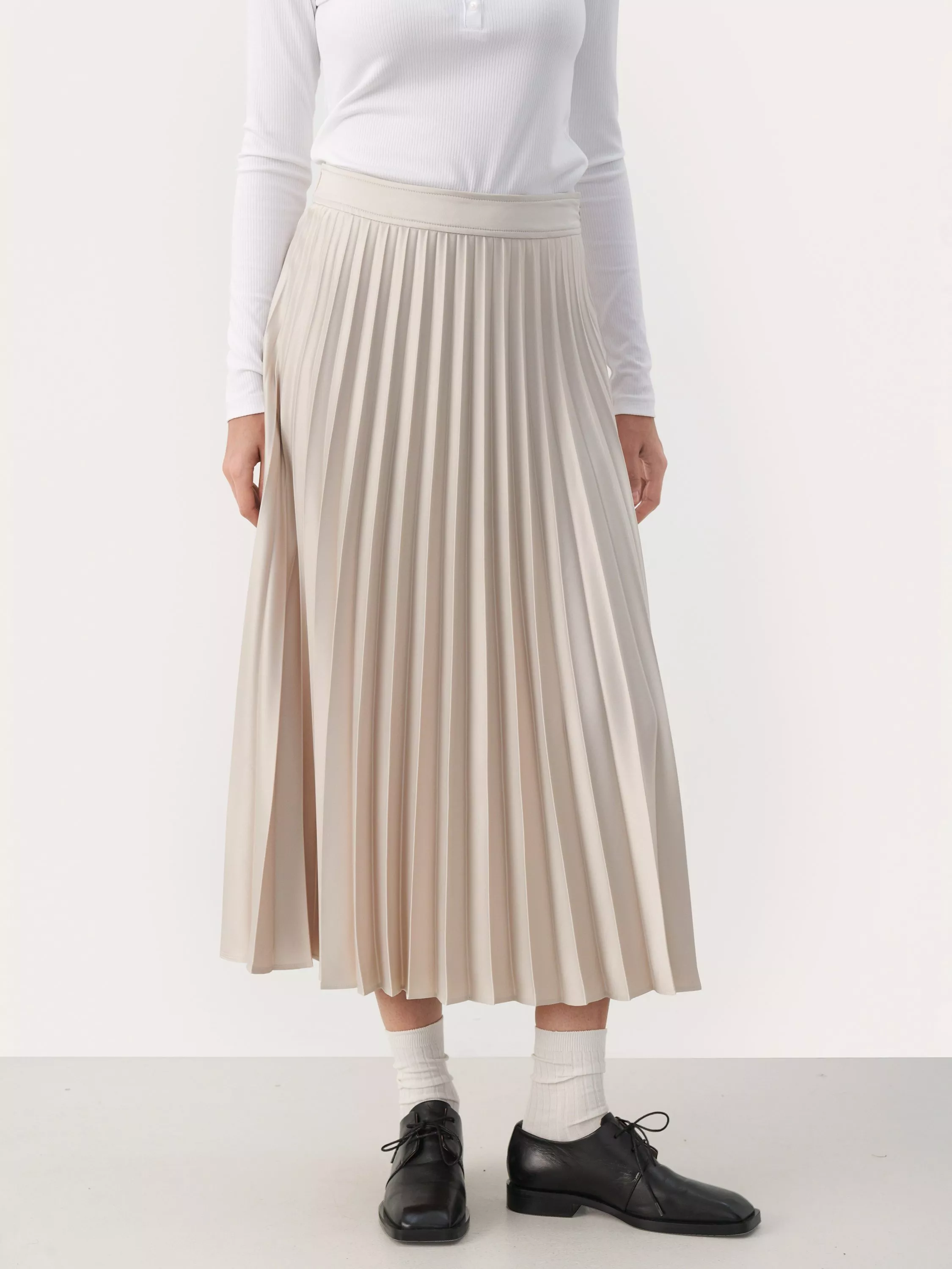 Long pleated skirt john lewis best sale