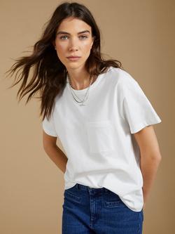 Baukjen Essentials Cotton Perfect T-Shirt, Pure White - view 2, Pure White