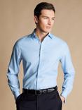 Charles Tyrwhitt Cotton Slim Fit Non-Iron Shirt, Blue