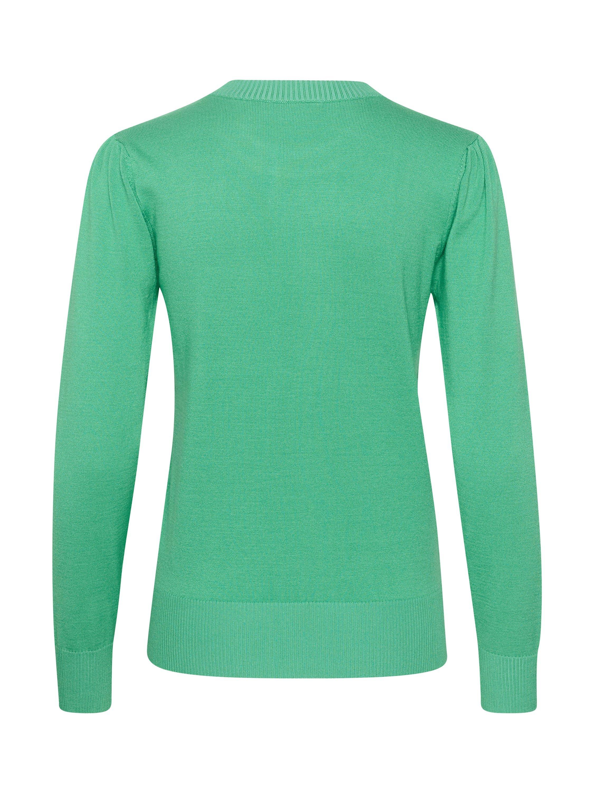 Saint Tropez Mila Long Sleeve Crew Neck Pullover Jumper, Gumdrop Green, XS