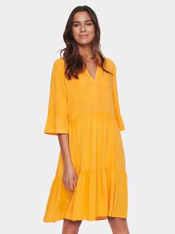 Saint Tropez Eda Tiered Dress, Apricot