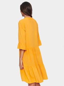 Saint Tropez Eda Tiered Dress - view 2, Apricot