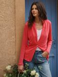 NRBY Penny Linen Jersey Jacket, Geranium