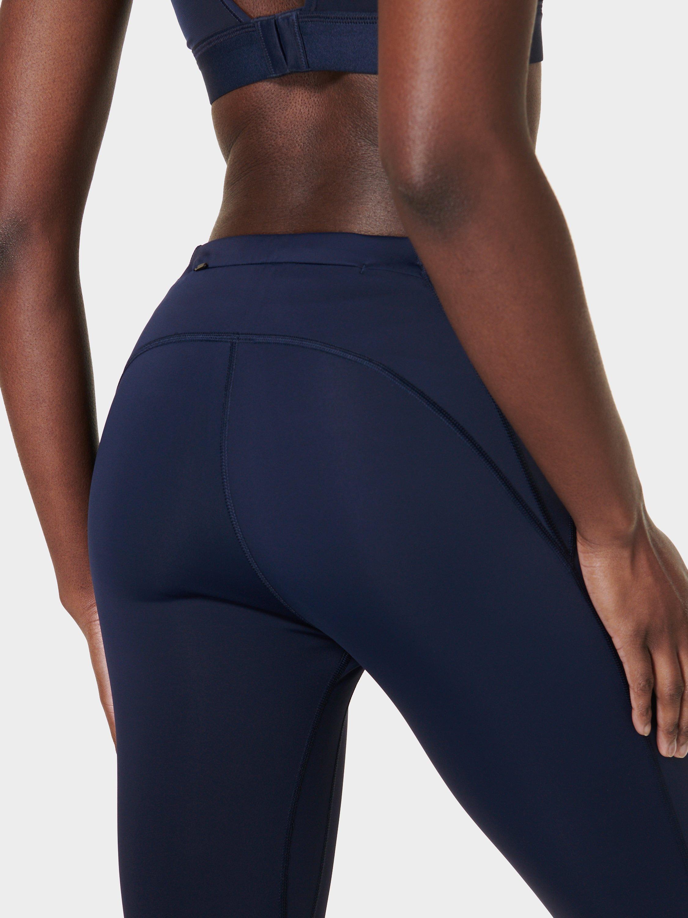 Product image 7 of 8, which shows Sweaty Betty Rapid Running Leggings, Navy, XS