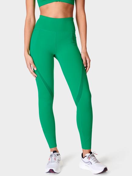 Sweaty Betty Power Icon Gym Leggings, Electro Green, Electro Green