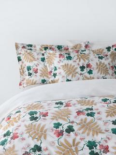 John Lewis X Collagerie Delicate Fern King Duvet Cover Set, Multi