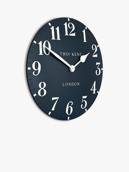 Thomas Kent Arabic Numeral Wall Clock - view 2, Ink