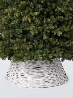 John Lewis Willow Tree Skirt, White, Dia.70cm