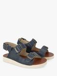 Young Soles Kids' Spike Leather Sandals, Navy