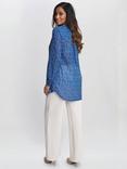 Gina Bacconi Lara Georgette Shirt, Blue