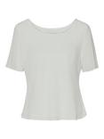 Gina Bacconi Triple Layer Chiffon Blouse, Silver Mist