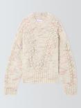 Hayley Menzies Wool Rich Bobble Jumper, Cream