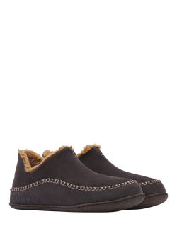 SOREL Manawan 2 Suede Faux Fur Lined Slipper Boots, Buffalo - view 2, Buffalo