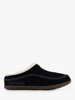 SOREL Lanner Ridge Slippers, Black