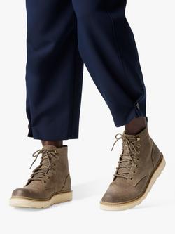 SOREL Slabtown 62 Suede Waterproof Boots, Sand/Ceramic - view 2, Sand/Ceramic