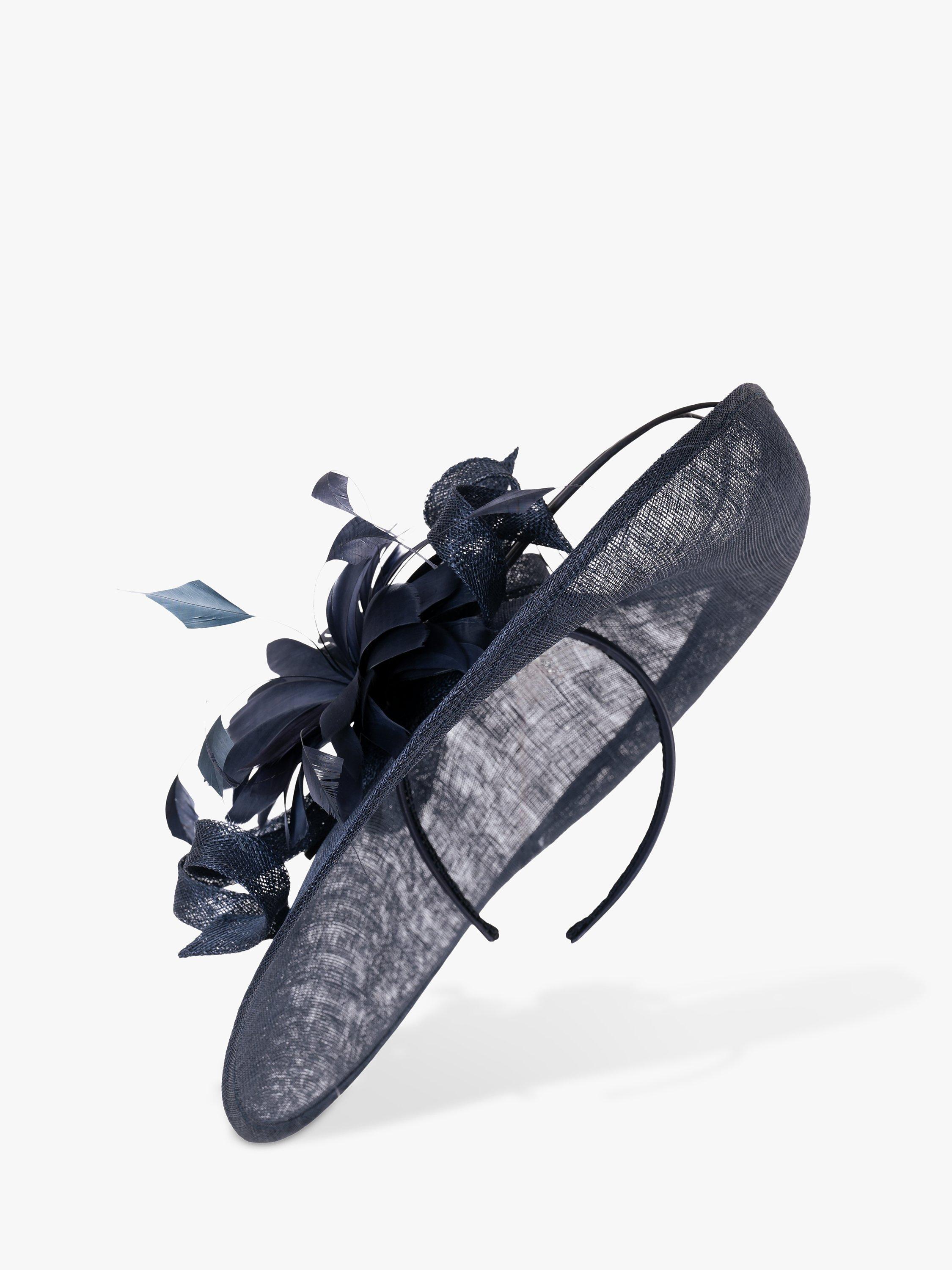 Product image 4 of 6, which shows chesca Flower Hatinator Hat, Navy, One Size