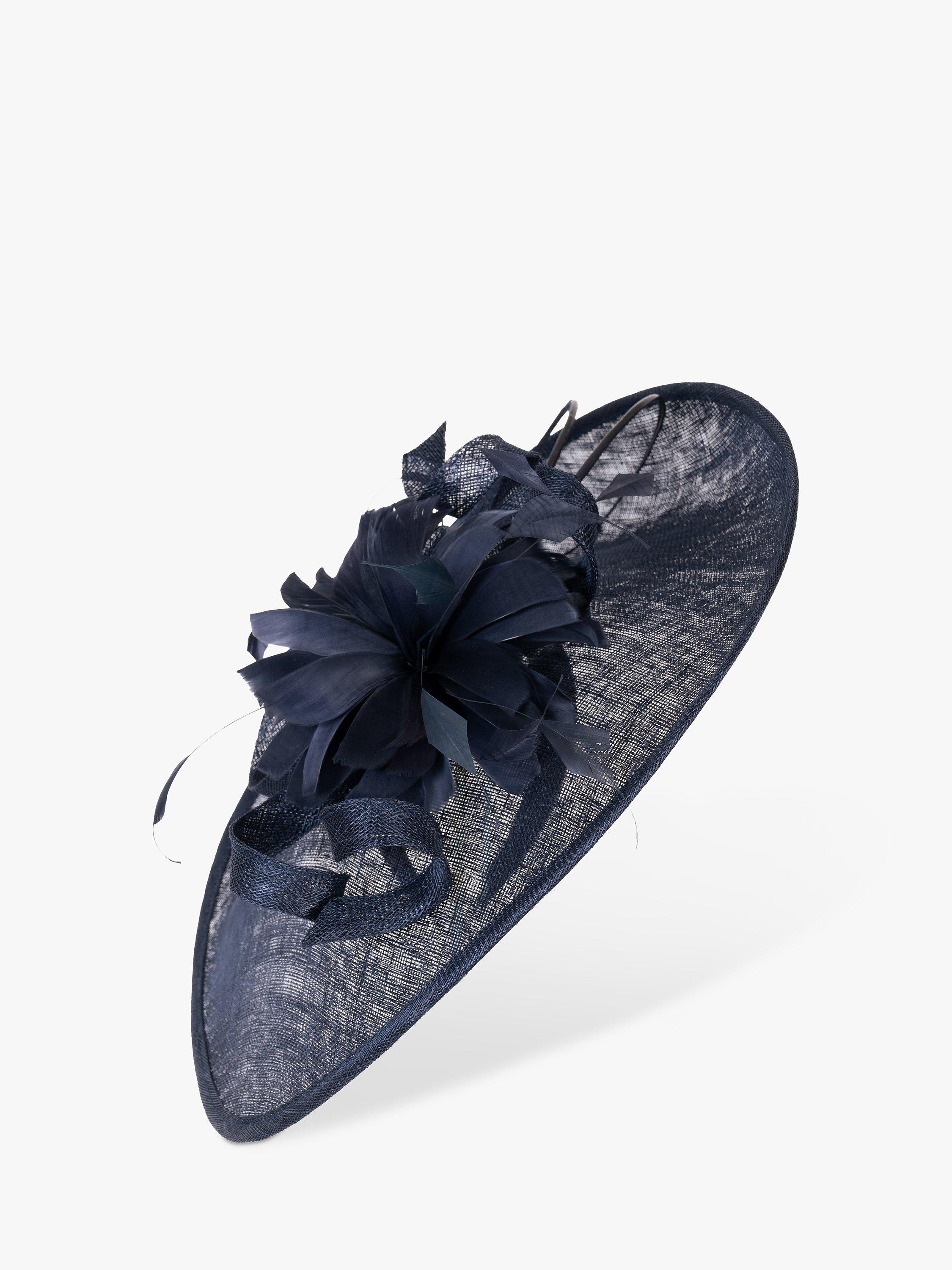 Product image 5 of 6, which shows chesca Flower Hatinator Hat, Navy, One Size