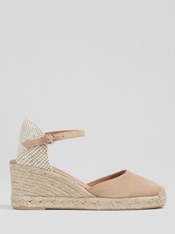 L.K.Bennett Marissa Suede Espadrilles, Trench, Trench