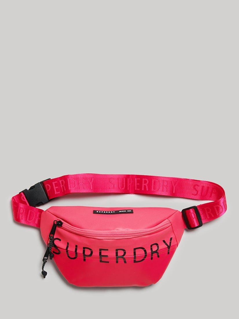Superdry Logo Bumbag, Pink