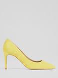 L.K.Bennett Floret Pointed Toe Suede Court Shoes, Yellow