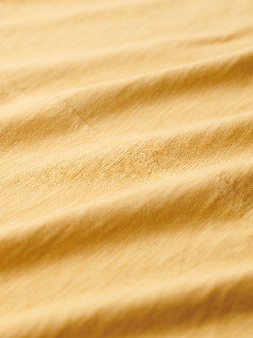 Product image 4 of 6, which shows Superdry Slouchy Cropped T-Shirt, Sauterne Yellow, 12