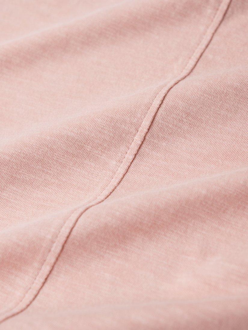 Product image 3 of 7, which shows Superdry Studios Scoop Neck T-Shirt, Grey Pink, 6