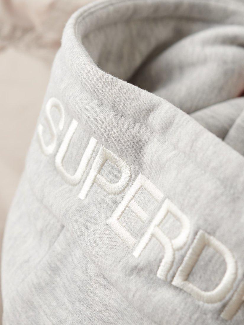 Product image 4 of 5, which shows Superdry Hooded Bomber Jacket, Chateau Gray, 6