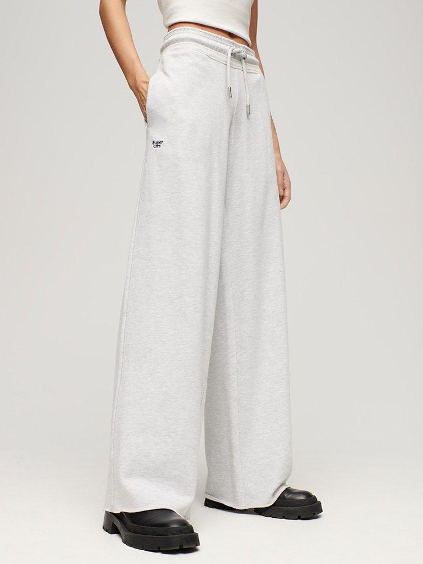 Superdry Essential Logo Straight Joggers, Grey