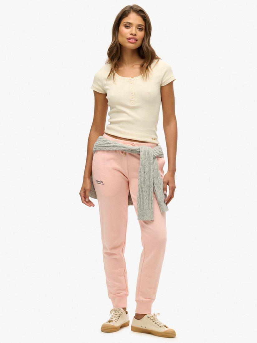 Superdry Essential Logo Joggers, Pink