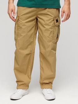 Superdry Baggy Parachute Pants, Dress Beige