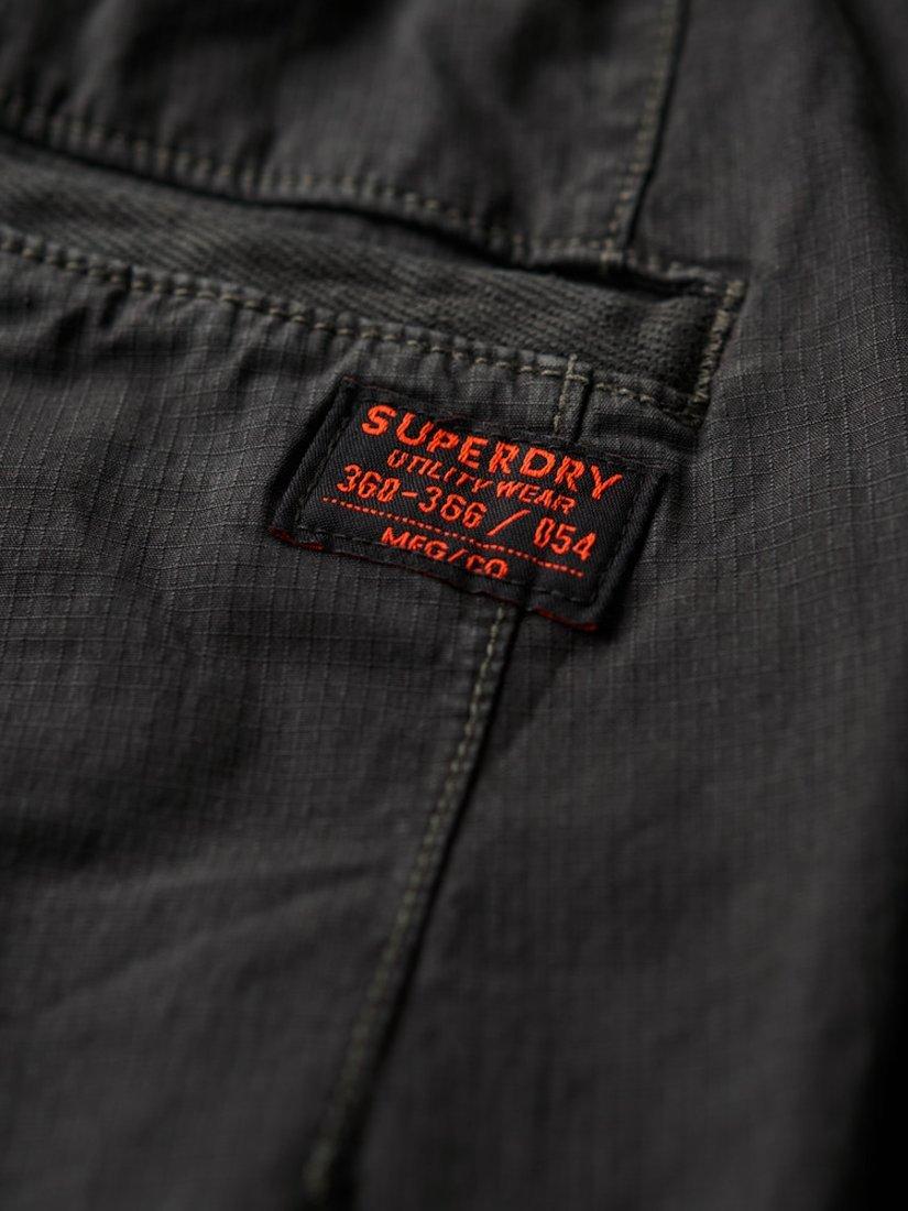 Superdry Para Cargo Slim Trousers, Blackboard, W28/L32