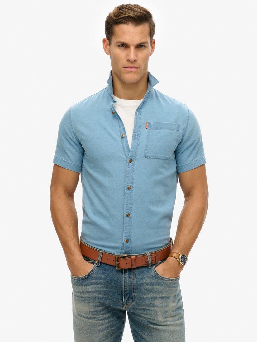 Superdry Vintage Loom Cotton Short Sleeve Shirt