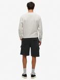 Superdry Contrast Stitch Cargo Shorts, Washed Black