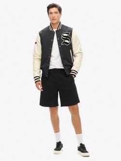 Superdry Essential Logo Jersey Shorts, Black